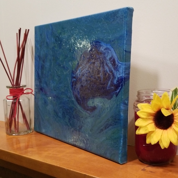 11"x14" Handmade paint pour - Picture 7 of 8